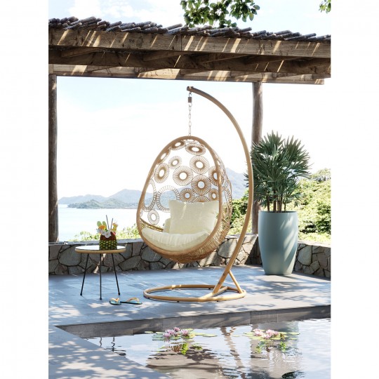 Chaise suspendue Ibiza nature