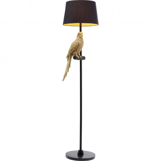 Candeeiro de Chão parrot Gold 176cm