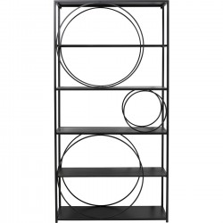Etagère Circle noir 100x200cm