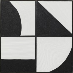 Tableau encadré Modulo 100x100cm