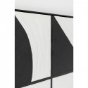 Tableau encadré Modulo 100x100cm