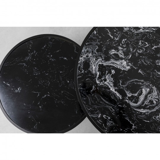 Mesa de Centro Roma Black (Conj. de 2) Mesa de Centro Roma Black (Conj. de 2)