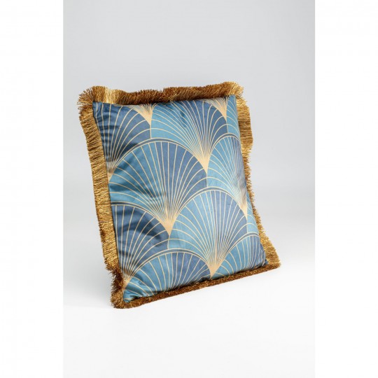 Almofada Leaves Fringe