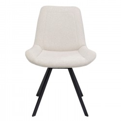 Chaise pivotante Blade crème