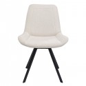 Chaise pivotante Blade crème