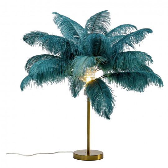 Candeeiro de mesa feathers Verde
