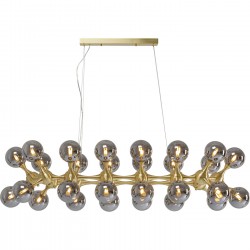 Suspension Atomic Balls laiton 140cm