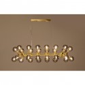 Suspension Atomic Balls laiton 140cm