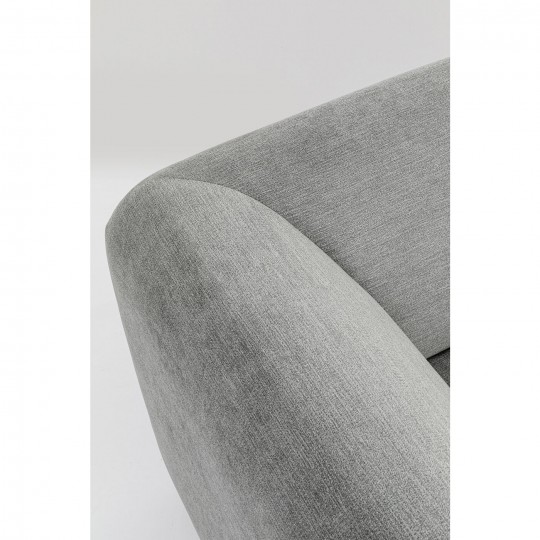 Lucca élément d angle gris 86cm