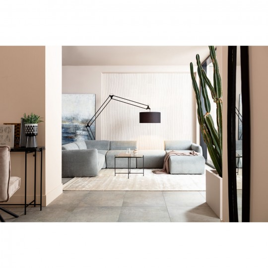 Lucca élément d angle gris 86cm