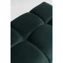 Pouf Belami velours vert foncé