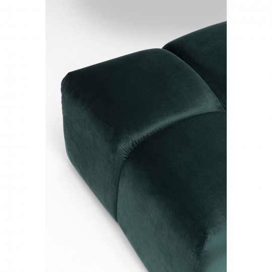 Banco Gianni Velvet verde escuro