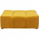 Pouf Belami velours ambre