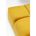 Pouf Belami velours ambre