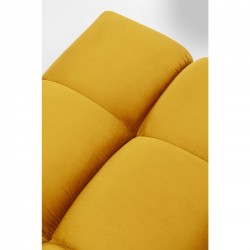 Pouf Belami velours ambre