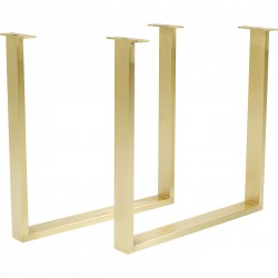 Piètement de table Tavola laiton (2 pcs)