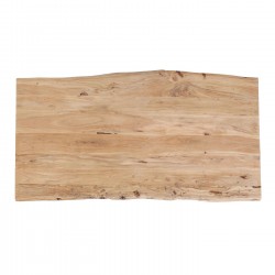 Plateau Tavola bord naturel 220x100cm