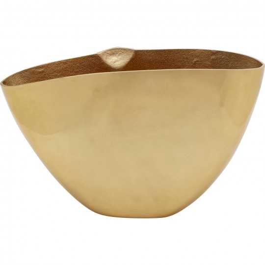 Vaso Half Face Dourado 46cm