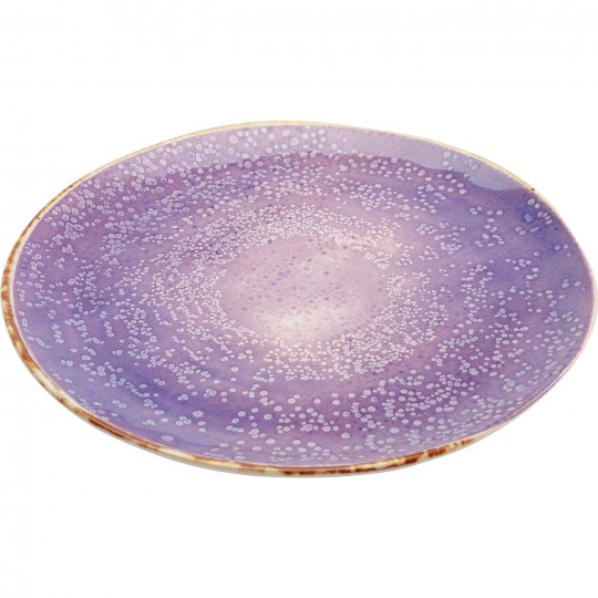 Assiette Shirley violet Ø21cm
