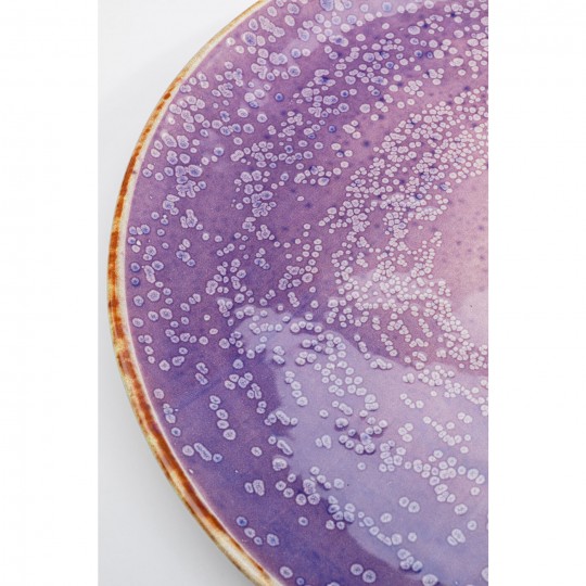 Assiette Shirley violet Ø26cm