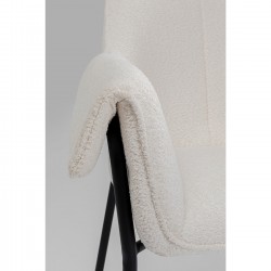 Chaise a. acc. Bess crème