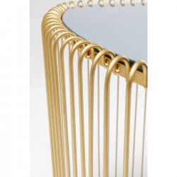 Table d appoint Wire Triangle doré (2/Set)