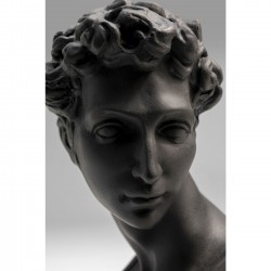 Objeto decorativo Busto Wise Man 22cm