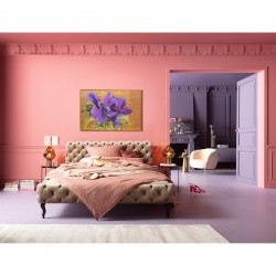 Tableau ancadré Violet 100x150cm