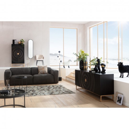 Peça decorativa Bathilde Preto 48 cm Peça decorativa Bathilde Preto 48 cm