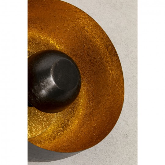 Candeeiro de pé Apollon Smooth Black Ø28 cm