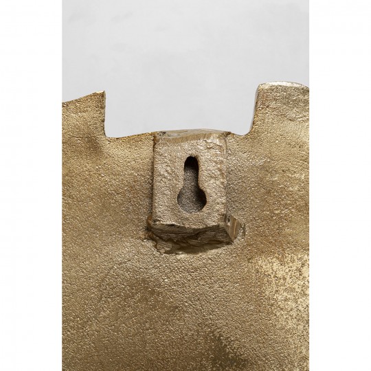 Objet mural Kala Antique doré Ø60cm