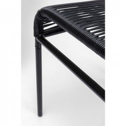 Tabouret Acapulco noir