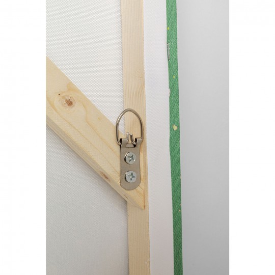 Tela Flower Boat Roxo/Branco 80x100cm