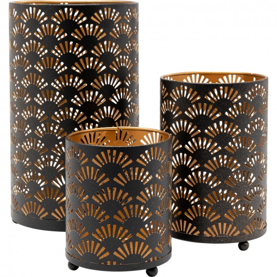 Candeeiro Storm Moira (conjunto de 3)