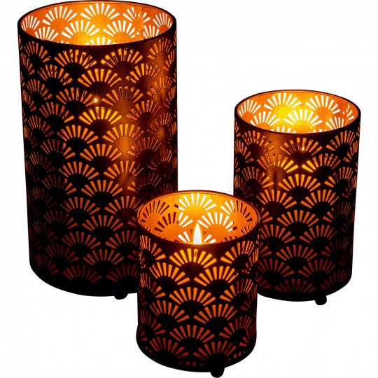 Candeeiro Storm Moira (conjunto de 3)