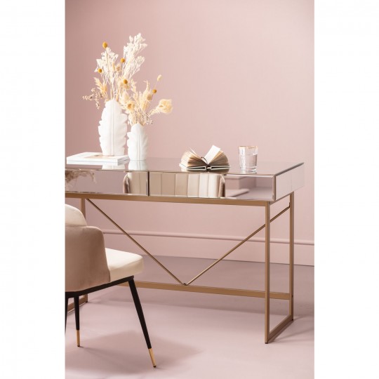 Secretária Soran Gold 120x50 cm Secretária Soran Gold 120x50 cm