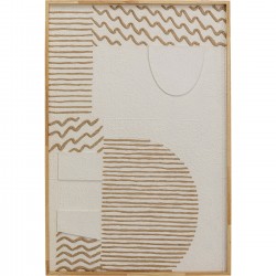 Tableau décoratif Sandy Waves 81x122cm