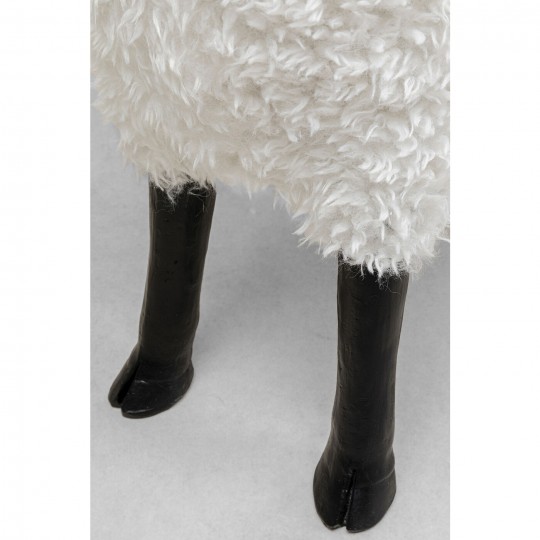 Peça Decorativa Bathilde Ram Branco 78 cm Peça Decorativa Bathilde Ram Branco 78 cm