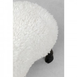 Figurine décorative Bathilde Ram blanc 78cm