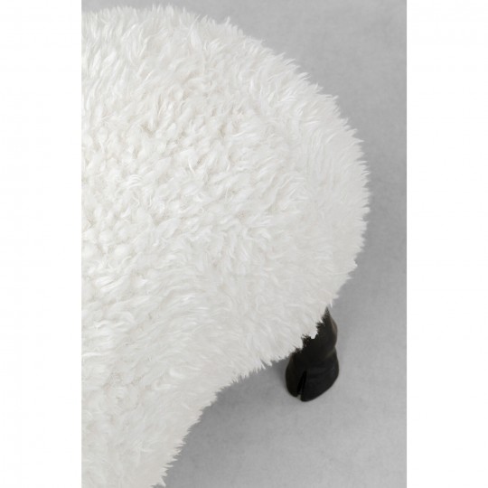 Peça Decorativa Bathilde Ram Branco 78 cm Peça Decorativa Bathilde Ram Branco 78 cm