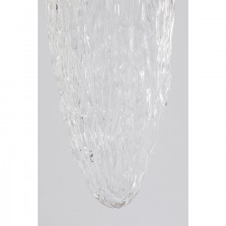 Suspension Frozen chrome Ø17cm