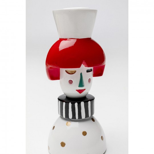 Bougeoir Madame Dots 16cm