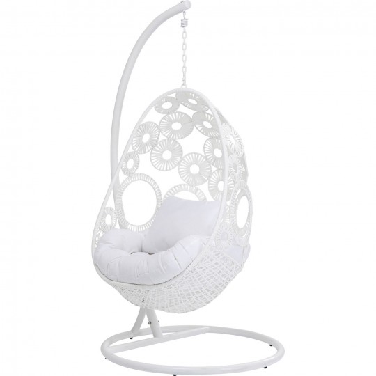 Chaise suspendue Ibiza blanc