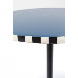 Mesa de apoio Domero Race azul Ø40 cm
