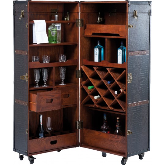 Wardrobe Trunk Bar Colonial Kare Design