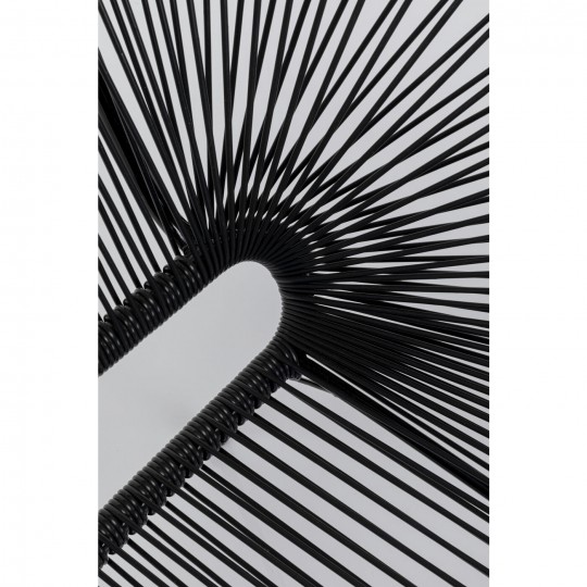 Banquette Acapulco noir