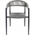Chaise a. acc. Palma gris