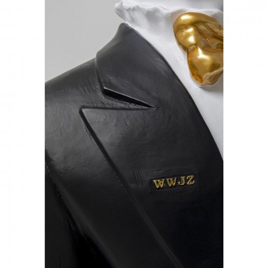 Figurine décorative Butler Dog Alfred 165cm