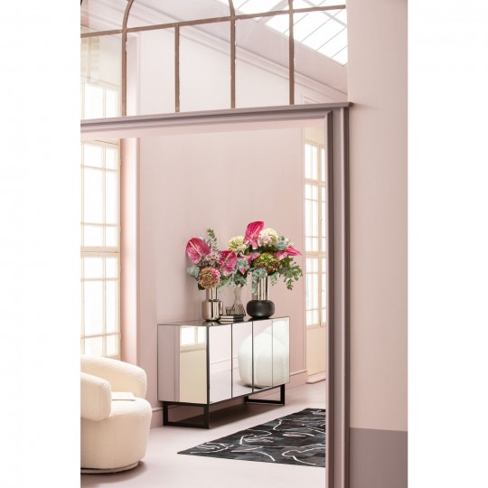 Aparador Soran preto 160x45cm Aparador Soran preto 160x45cm