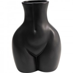 Vase Donna noir 22cm